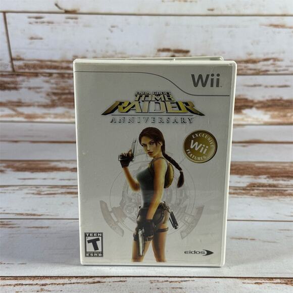 Lara Croft: Tomb Raider Anniversary Nintendo Wii 2007 Action Adventure Game - Picture 1 of 4
